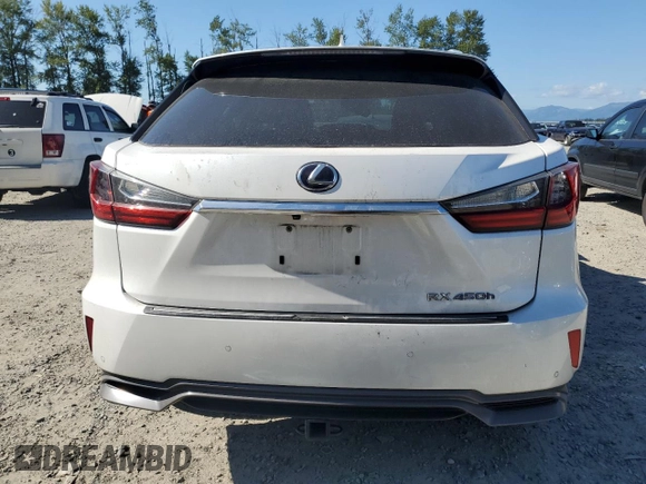 2016 Lexus RX with VIN 2T2ZFMCA9GC001175, listed as a Copart auction lot 61852794 with 116,894 mi miles and Salvage title. Bid and sale history available at DreamBid. Image 6.