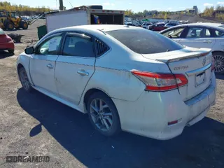 2013 Nissan Sentra SR with VIN 3N1AB7AP7DL659367, listed as a IAAI auction lot 40633797 with 83,041 mi miles. Bid and sale history available at carsss.com. Image 3.