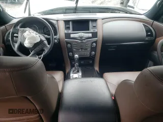 2019 Nissan Armada Platinum with VIN JN8AY2NE0K9759649, listed as a Copart auction lot 57716743 with 45,495 mi miles. Bid and sale history available at carsss.com. Image 8.