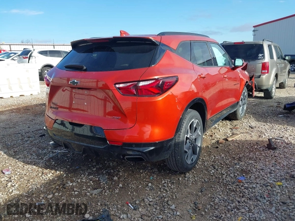 2021 Chevrolet Blazer RS с VIN 3GNKBERS5MS534539, выставлен на аукционе IAAI как лот 41006389 с пробегом 65 838 миль миль и . История ставок и продаж доступна на DreamBid. Изображение 4.