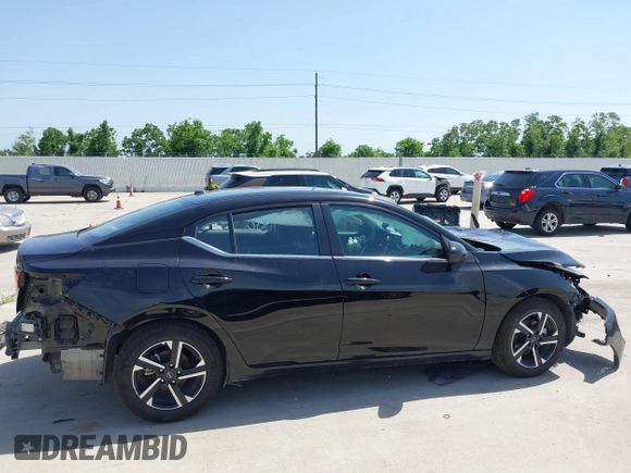 2024 Nissan Sentra SV with VIN 3N1AB8CV9RY373144, listed as a IAAI auction lot 42260160 with 23,091 mi miles and . Bid and sale history available at DreamBid. Image 13.
