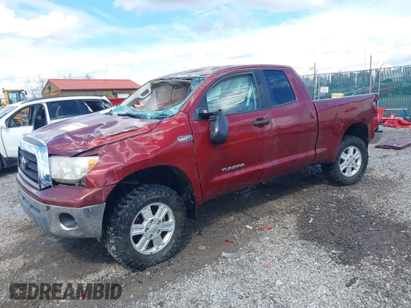 2008 Toyota Tundra z VIN 5TFBV54158X080022, wystawiony jako IAAI lot #38891111 z przebiegiem 183 752 mil mil oraz . Historia ofert i sprzedaży dostępna na DreamBid. Obrazek 2.