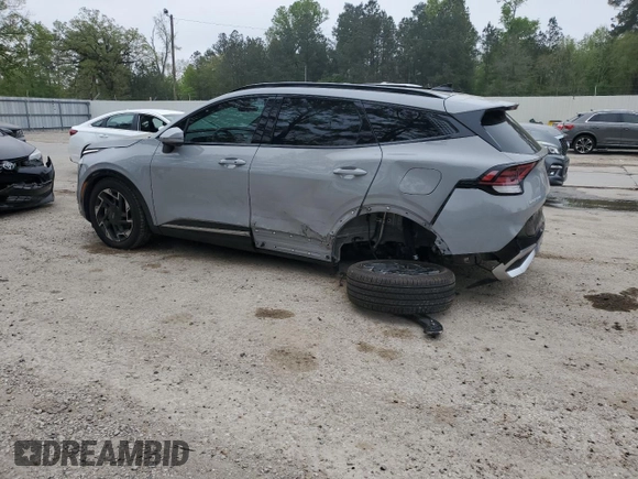 2025 Kia Sportage SX-Prestige z VIN 5XYK53DFXSG235643, wystawiony jako Copart lot #50402875 z przebiegiem 11 912 mil mil oraz Szkoda całkowita • Salvage title. Historia ofert i sprzedaży dostępna na DreamBid. Obrazek 2.