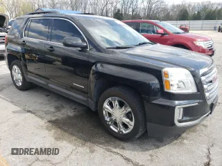 2017 GMC Terrain SLE with VIN 2GKALNEK1H6217907, listed as a Copart auction lot 52558335 with 128,973 mi miles and Salvage Title. Bid and sale history available at carsss.com. Image 4.