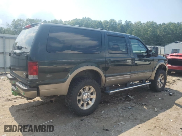 2003 Ford Excursion Eddie Bauer с VIN 1FMNU45S63EA80970, выставлен на аукционе Copart как лот 62710805 с пробегом 228 585 миль миль и Чистый • Clean title. История ставок и продаж доступна на DreamBid. Изображение 3.