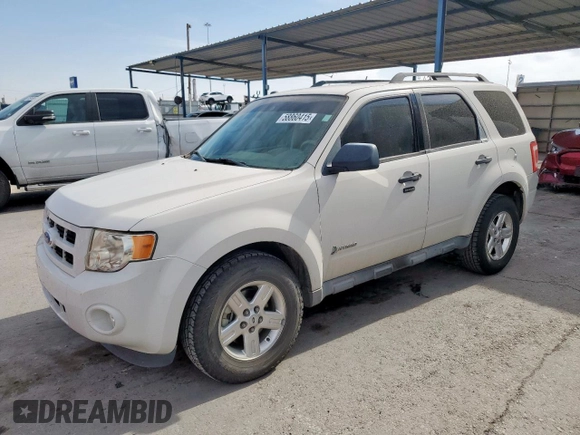 2011 Ford Escape Hybrid with VIN 1FMCU5K30BKC06444, listed as a Copart auction lot 58860415 with 56,001 mi miles and Clean title. Bid and sale history available at DreamBid. Image 1.