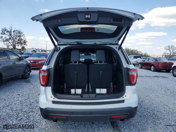 2017 Ford Explorer XLT with VIN 1FM5K7D89HGB87861, listed as a Copart auction lot 46877585 with 74,101 mi miles and Salvage Title. Bid and sale history available at carsss.com. Image 6.