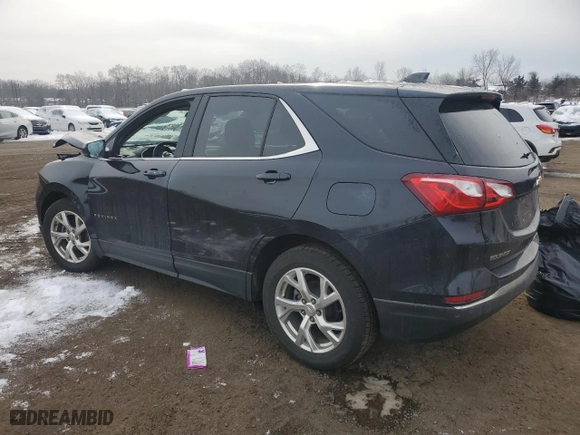 2020 Chevrolet Equinox LT with VIN 3GNAXUEV0LS531330, listed as a Copart auction lot 44776785 with 0 mi miles and Salvage Title. Bid and sale history available at carsss.com. Image 2.