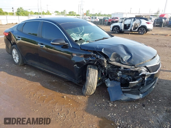 2016 Kia Optima LX with VIN 5XXGT4L36GG092839, listed as a IAAI auction lot 42450820 with 77,650 mi miles and . Bid and sale history available at DreamBid. Image 1.