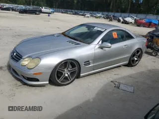 2003 Mercedes-Benz SL 500 z VIN WDBSK75F63F041743, wystawiony jako Copart lot #65317595 z przebiegiem Nie podano mil oraz Czysty tytuł • Clean title. Historia ofert i sprzedaży dostępna na DreamBid. Obrazek 1.