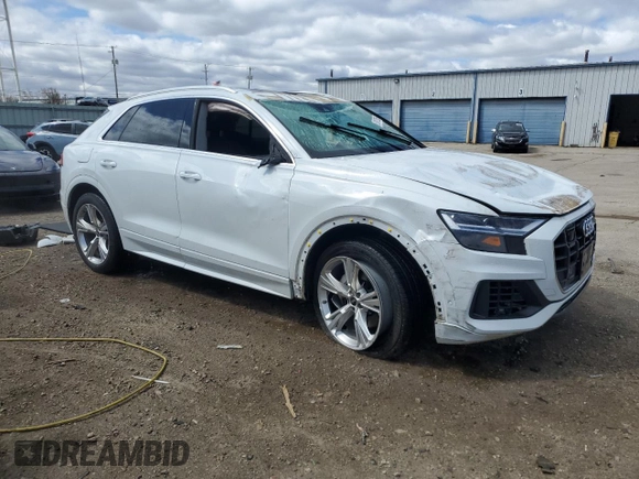 2022 Audi Q8 Premium Plus z VIN WA1BVBF19ND017136, wystawiony jako Copart lot #53187265 z przebiegiem 41 734 mil mil oraz Szkoda całkowita • Salvage title. Historia ofert i sprzedaży dostępna na DreamBid. Obrazek 4.