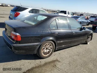 2002 BMW 5 Series 540iA with VIN WBADN63412GM74129, listed as a Copart auction lot 74437244 with 0 mi miles and Clean Title. Bid and sale history available at carsss.com. Image 3.