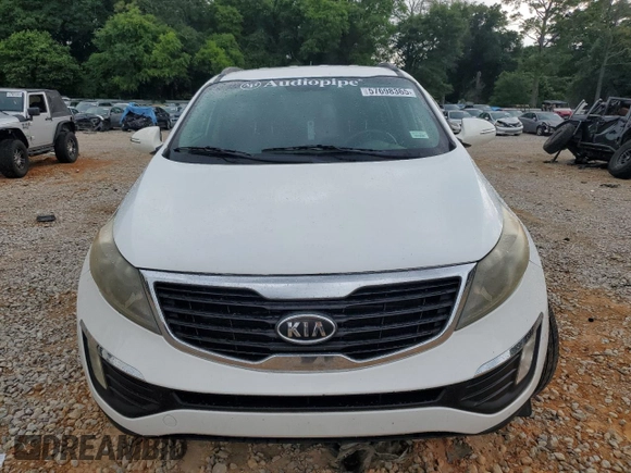 2012 Kia Sportage EX with VIN KNDPC3A2XC7192367, listed as a Copart auction lot 57698365 with 106,730 mi miles and Salvage title. Bid and sale history available at DreamBid. Image 5.