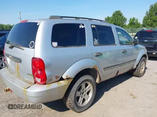 2008 Dodge Durango SLT with VIN 1D8HB48N18F144963, listed as a IAAI auction lot 42592939 with 172,283 mi miles and . Bid and sale history available at DreamBid. Image 4.
