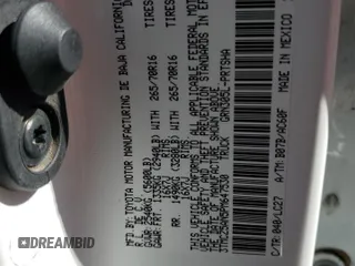 2023 Toyota Tacoma SR z VIN 3TMCZ5AN5PM647530, wystawiony jako Copart lot #54549125 z przebiegiem 8 992 mil mil oraz Szkoda całkowita • Salvage title. Historia ofert i sprzedaży dostępna na DreamBid. Obrazek 13.
