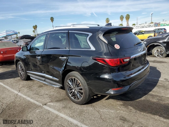 2018 Infiniti QX60 with VIN 5N1DL0MM5JC523953, listed as a Copart auction lot 85916054 with NaN miles and Salvage Title. Bid and sale history available at carsss.com. Image 2.