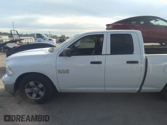 2018 Ram 1500 Tradesman with VIN 1C6RR6FG4JS299428, listed as a IAAI auction lot 41360381 with 46,751 mi miles and . Bid and sale history available at DreamBid. Image 14.