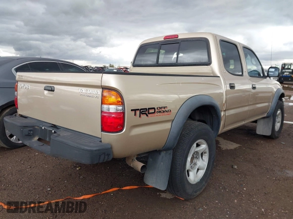2002 Toyota Tacoma PreRunner with VIN 5TEGN92N62Z114245, listed as a IAAI auction lot 41750547 with 447,751 mi miles and . Bid and sale history available at DreamBid. Image 4.