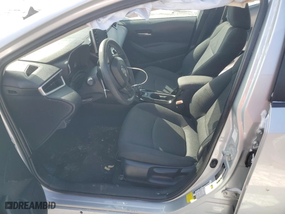 2021 Toyota Corolla LE with VIN 5YFEPMAE4MP165435, listed as a Copart auction lot 45597615 with 86,922 mi miles and Salvage Title. Bid and sale history available at carsss.com. Image 7.