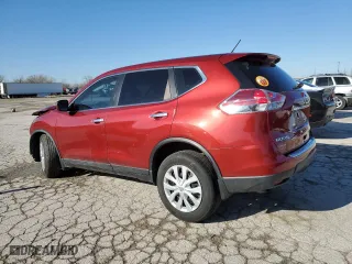 2015 Nissan Rogue S with VIN KNMAT2MT8FP501133, listed as a Copart auction lot 49784975 with 26,852 mi miles and Salvage Title. Bid and sale history available at carsss.com. Image 2.
