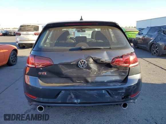 2020 Volkswagen GTI S with VIN 3VW6T7AU7LM001611, listed as a Copart auction lot 69660664 with 70,767 mi miles and Salvage Title. Bid and sale history available at DreamBid. Image 6.