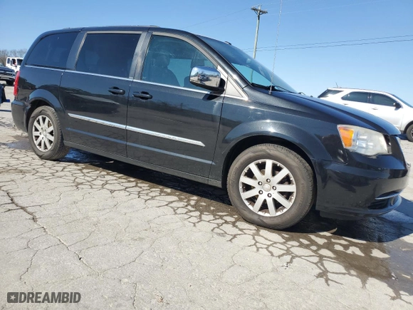 2011 Chrysler Town & Country Touring-L with VIN 2A4RR8DG8BR655576, listed as a Copart auction lot 50073575 with 195,285 mi miles and Salvage Title. Bid and sale history available at carsss.com. Image 4.