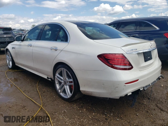 2019 Mercedes-Benz E 63 S AMG with VIN WDDZF8KB8KA517424, listed as a Copart auction lot 52583654 with 32,397 mi miles and . Bid and sale history available at DreamBid. Image 2.