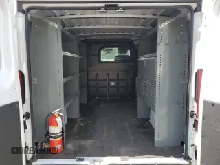 2023 Ram ProMaster Cargo with VIN 3C6LRVVG6PE589988, listed as a Copart auction lot 71645674 with 14,630 mi miles and Salvage Title. Bid and sale history available at DreamBid. Image 10.