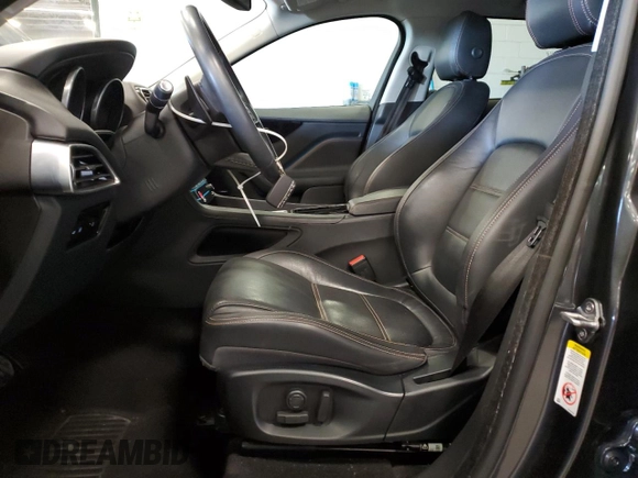 2018 Jaguar F-Pace 35t Prestige with VIN SADCK2EV1JA252914, listed as a Copart auction lot 63115184 with 43,311 mi miles and Non repairable. Bid and sale history available at DreamBid. Image 7.