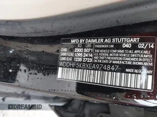2014 Mercedes-Benz E 350 Sport z VIN WDDHF5KBXEA974847, wystawiony jako IAAI lot #41895287 z przebiegiem 152 703 mil mil oraz . Historia ofert i sprzedaży dostępna na DreamBid. Obrazek 9.