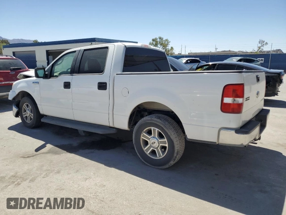 2008 Ford F-150 XLT with VIN 1FTPW12V48KC85314, listed as a Copart auction lot 54584605 with 177,811 mi miles and Salvage title. Bid and sale history available at DreamBid. Image 2.