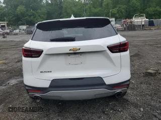 2023 Chevrolet Blazer LT with VIN 3GNKBCR46PS186485, listed as a Copart auction lot 57138845 with 31,588 mi miles and Salvage title. Bid and sale history available at DreamBid. Image 6.