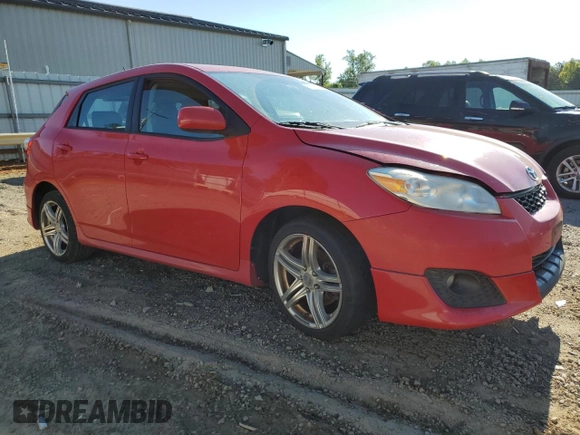 2009 Toyota Matrix S with VIN 2T1KE40E89C005270, listed as a Copart auction lot 56106205 with 123,113 mi miles and Clean title. Bid and sale history available at DreamBid. Image 4.