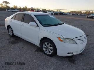 2009 Toyota Camry LE with VIN 4T1BK46K49U587100, listed as a IAAI auction lot 41796665 with 142,229 mi miles. Bid and sale history available at carsss.com. Image 1.