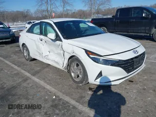 2022 Hyundai Elantra SE with VIN 5NPLL4AG9NH055757, listed as a IAAI auction lot 41419234 with 37,375 mi miles and . Bid and sale history available at DreamBid. Image 1.