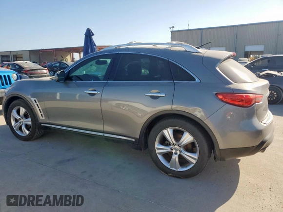 2009 Infiniti FX with VIN JNRAS18U99M104892, listed as a Copart auction lot 66665545 with 284,876 mi miles and Clean title. Bid and sale history available at DreamBid. Image 2.