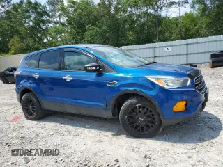 2017 Ford Escape S with VIN 1FMCU0F79HUE27926, listed as a Copart auction lot 56143655 with 55,382 mi miles and Salvage title. Bid and sale history available at DreamBid. Image 4.