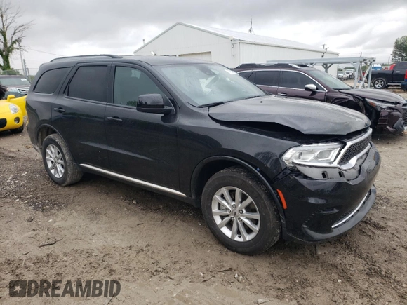 2023 Dodge Durango SXT Launch Edition с VIN 1C4RDJAG4PC578107, выставлен на аукционе Copart как лот 57983055 с пробегом 21 165 миль миль и Списание • Salvage title. История ставок и продаж доступна на DreamBid. Изображение 4.