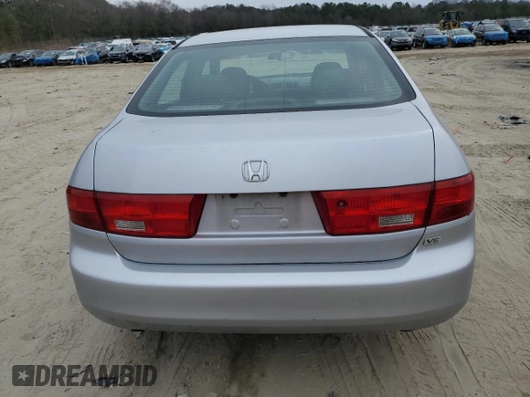 2005 Honda Accord LX with VIN 1HGCM66325A003345, listed as a Copart auction lot 47226895 with 137,276 mi miles and Salvage title. Bid and sale history available at DreamBid. Image 6.