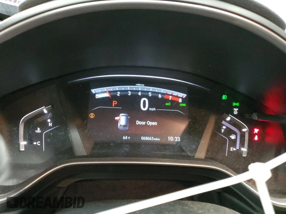 2020 Honda CR-V Touring with VIN 2HKRW2H96LH648423, listed as a Copart auction lot 54510035 with 68,663 mi miles and Salvage title. Bid and sale history available at DreamBid. Image 9.