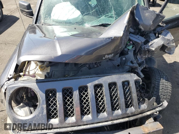 2016 Jeep Patriot High Altitude Edition with VIN 1C4NJRFB4GD730562, listed as a Copart auction lot 52744445 with Not Provided miles and Salvage Title. Bid and sale history available at carsss.com. Image 12.