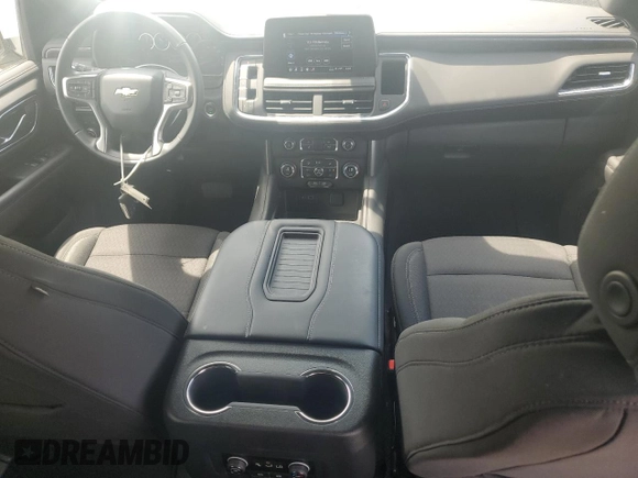 2023 Chevrolet Tahoe LS with VIN 1GNSKMKD7PR202230, listed as a Copart auction lot 56620975 with 27,007 mi miles and Salvage title. Bid and sale history available at DreamBid. Image 8.