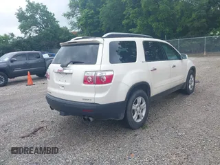 2009 GMC Acadia SLT2 with VIN 1GKEV33D69J208693, listed as a IAAI auction lot 42502300 with Not provided miles and . Bid and sale history available at DreamBid. Image 4.