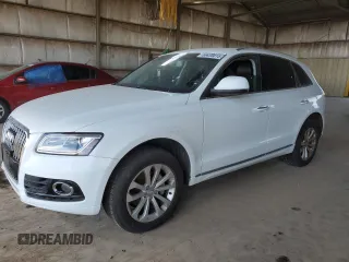 2015 Audi Q5 Premium with VIN WA1CFAFP6FA018537, listed as a Copart auction lot 53435615 with 124,992 mi miles and Clean title. Bid and sale history available at DreamBid. Image 1.