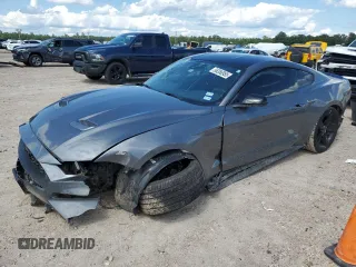 2022 Ford Mustang EcoBoost with VIN 1FA6P8TH5N5138364, listed as a Copart auction lot 56356955 with 33,590 mi miles and Salvage title. Bid and sale history available at DreamBid. Image 1.