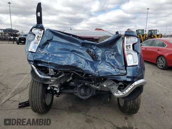 2024 Chevrolet Silverado 1500 LTZ with VIN 1GCUDGEL8RZ150125, listed as a Copart auction lot 48212905 with Not Provided miles and Salvage Title. Bid and sale history available at DreamBid. Image 6.