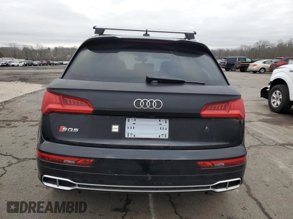 2020 Audi SQ5 Premium Plus with VIN WA1B4AFY1L2023175, listed as a Copart auction lot 45053424 with 54,170 mi miles and Salvage Title. Bid and sale history available at DreamBid. Image 6.