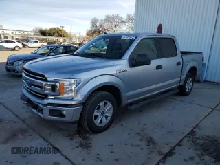 2020 Ford F-150 XL with VIN 1FTEW1C40LKD27645, listed as a Copart auction lot 87024514 with 89,164 mi miles and Salvage Title. Bid and sale history available at carsss.com. Image 1.