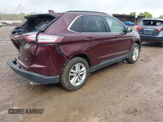 2017 Ford Edge SEL with VIN 2FMPK3J82HBB02226, listed as a IAAI auction lot 41991957 with 62,822 mi miles. Bid and sale history available at carsss.com. Image 4.