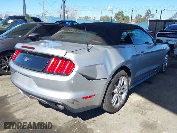 2016 Ford Mustang EcoBoost Premium with VIN 1FATP8UH1G5273684, listed as a IAAI auction lot 41653255 with 108,183 mi miles and . Bid and sale history available at DreamBid. Image 4.